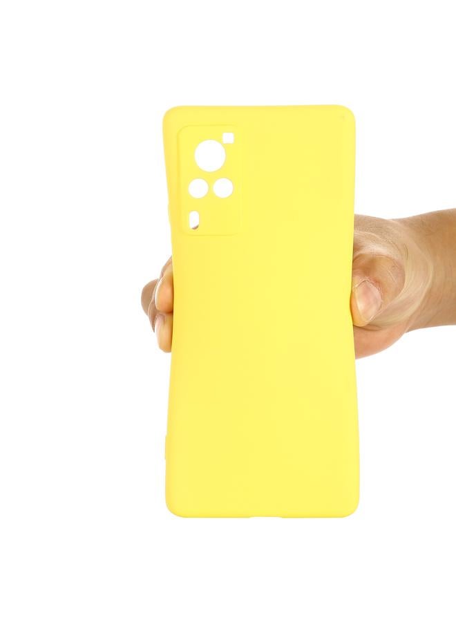 erorex Case For vivo X60 Pro 5G Foreign Version Solid Color Liquid Silicone Shockproof Full Coverage Protective Case  - Image 5