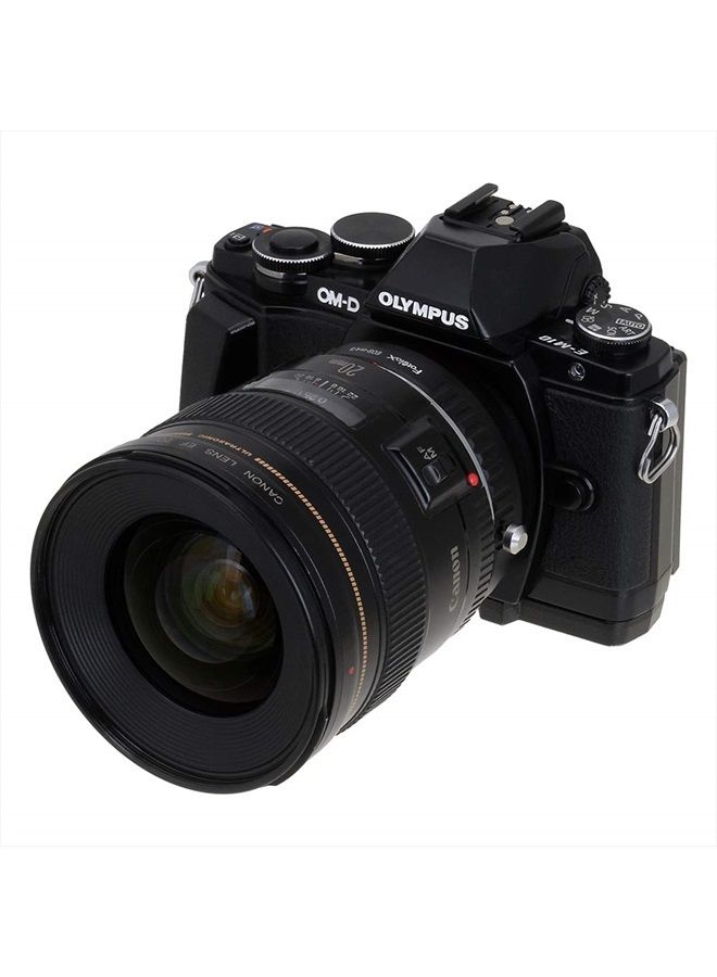 Fotodiox Lens Mount Adapter - Canon EOS (EF / EF-S) D/SLR Lens to Micro Four Thirds (MFT, M4/3) Mount Mirrorless Camera Body - Image 4