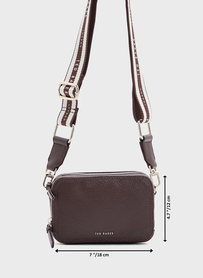 Ted Baker WILLSA Mini Webbing Leather Crossbody Bag