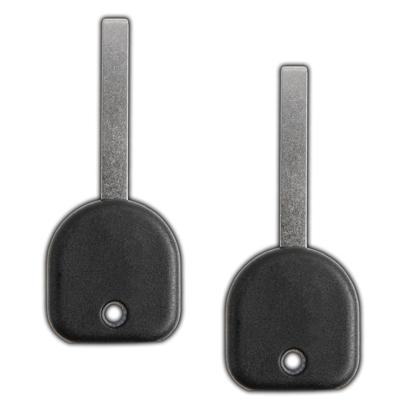 KeylessOption for Car Key High Security Blade for Buick Chevrolet GMC Remote B119PT HU100 46 Chip 2Pack
