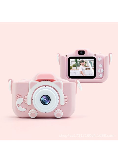The Children's Camera Can Take Pictures Of Small SLR Polarizer High-definition Digital Camera Mini Toys  Gifts-Color: 9600W HD Dual Camera 64G Card Reader