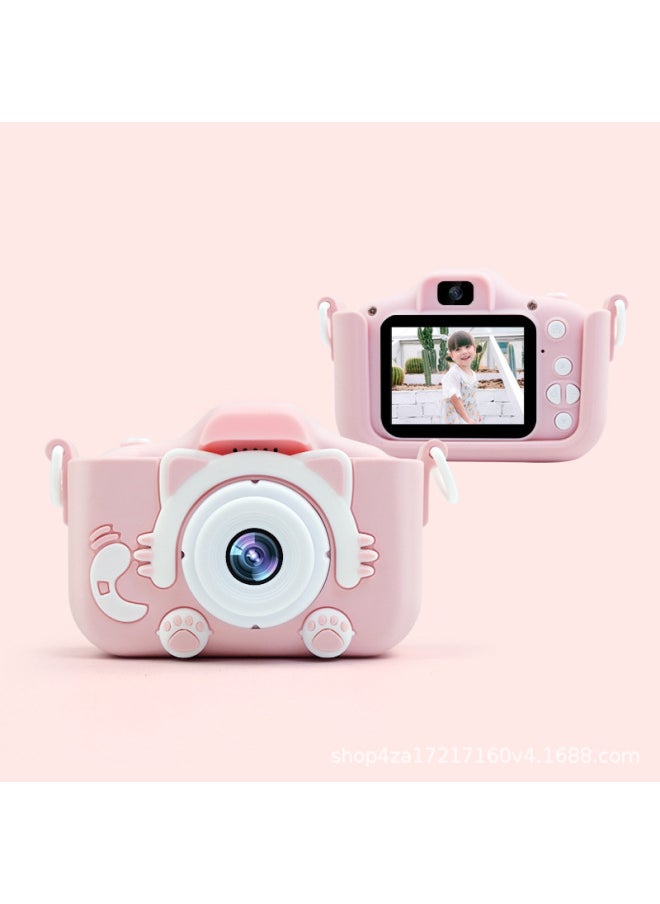 The Children's Camera Can Take Pictures Of Small SLR Polarizer High-definition Digital Camera Mini Toys  Gifts-Color: 9600W HD Dual Camera 64G Card Reader  - Image 1