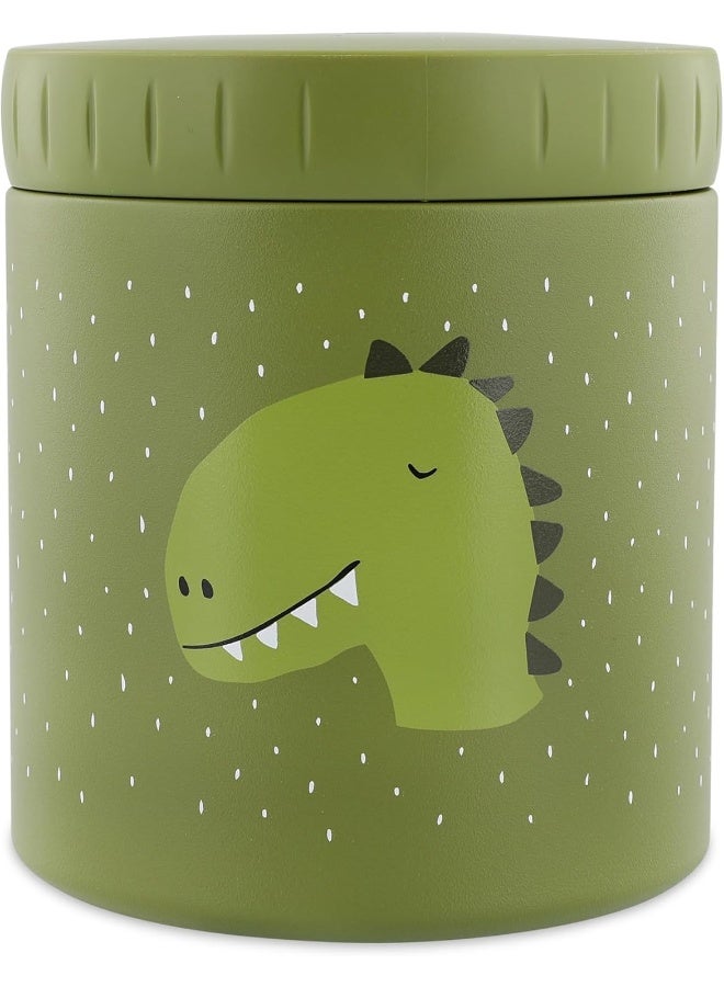 Trixie Stainless Steel Insulated Lunch Box 500ml - Mr. Dino - Image 2