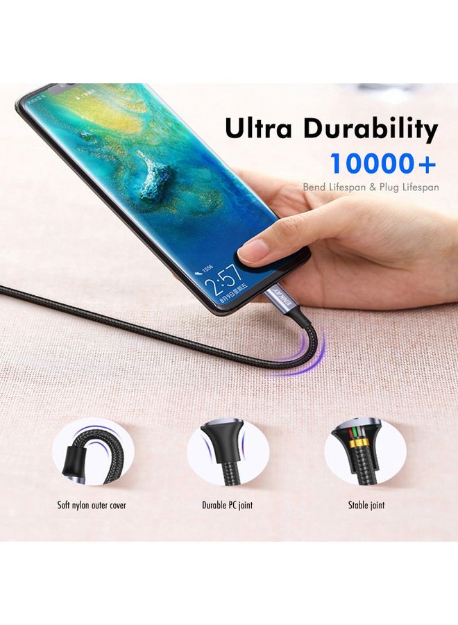 ENKAY ENKAY PD100W 5A USB-C / Type-C to Type-C Elbow Fast Charging Cable with E-Marker, Length:2m  - Image 5