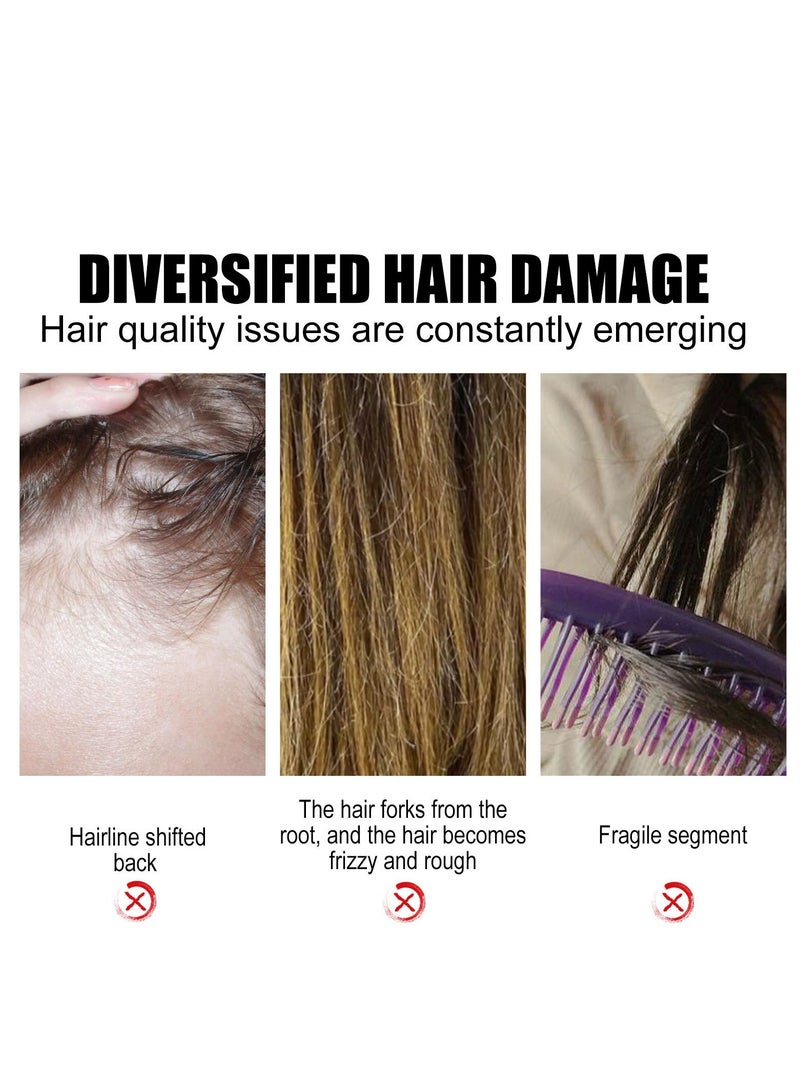 إيلهو بروفيتا بخاخ نمو الشعر بماء الأرز للنساء ، بيوتين ، كافيين ، زيت إكليل الجبل ، زيت الخروع - مصل نمو الشعر وعلاج تساقط الشعر 50 مل - Image 3