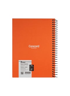 Bravo New Concord Notebook Large - 7 Subjects - Orange  - Image 2