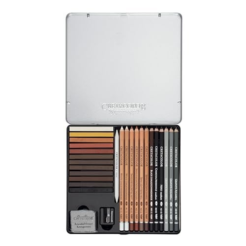 CRETACOLOR Creativo Tin Drawing 27-Piece Set - Image 2