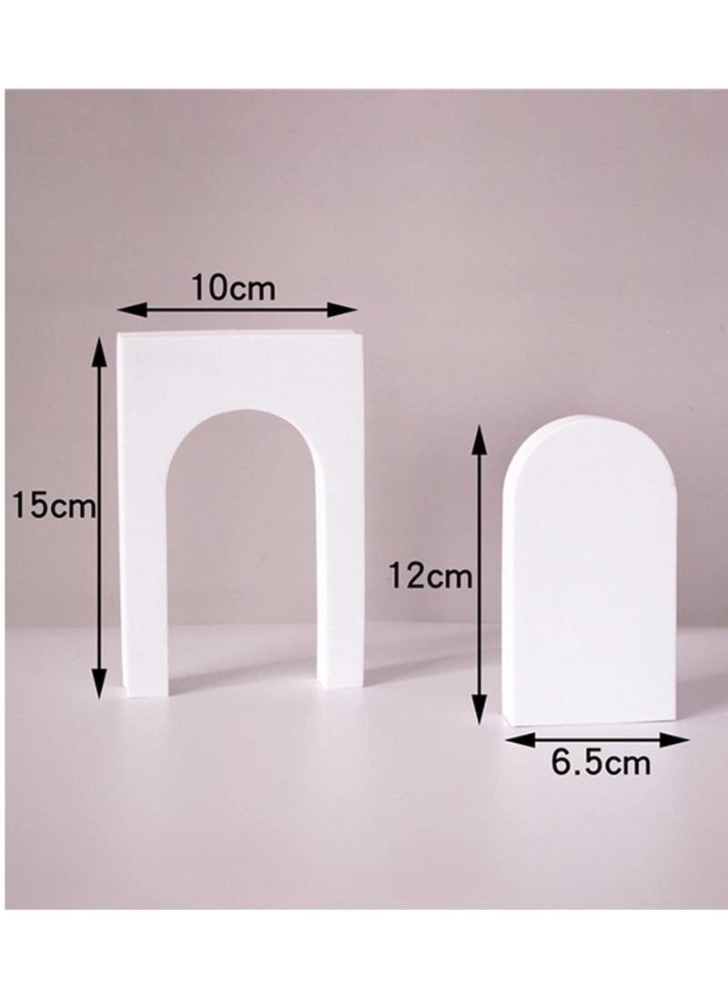 Generic 8PCS 3D Geometric Photography Props Set  Eco-Friendly Hard Foam Background Shapes for Professional Product Photography (Skincare, Cosmetics, Jewelry) -Portable, Lightweight, and Durable  - Image 3
