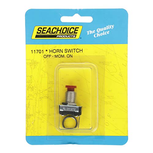 Seachoice Push Button Boat Horn Switch, Panel Mount - Image 5