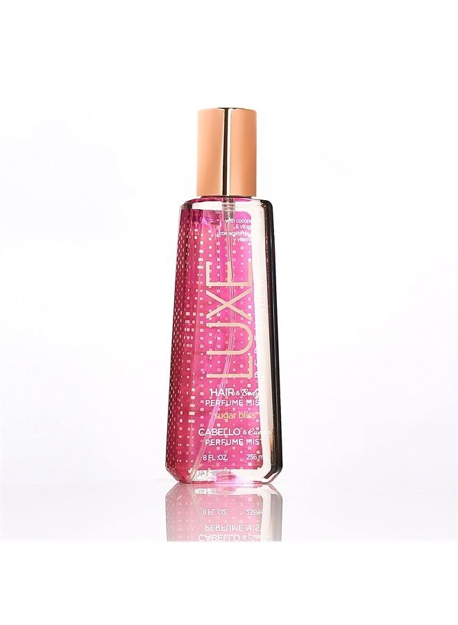 Luxe Perfumery Hair & Body Perfume Mist Sugar Bliss, 8.0 fluid ounce (F98430-15-SG) - Image 3