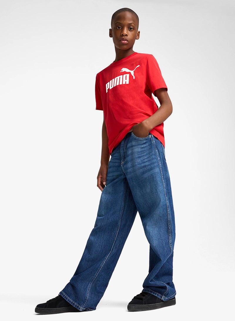 PUMA Youth Essential No.1 Logo T-Shirt - Image 3