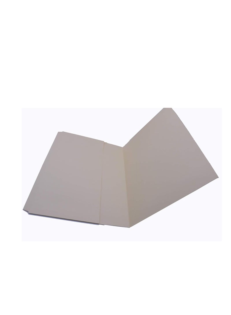 MODEST DOCUMENT WALLET FOLDER FULL FLAP/COVER F4 300GSM BUFF MS335-50 PCS - Image 3