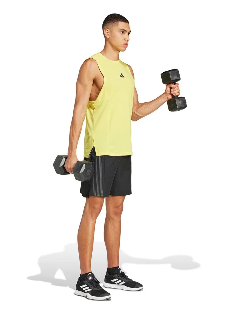 Adidas D4T Workout 3 Stripes Shorts