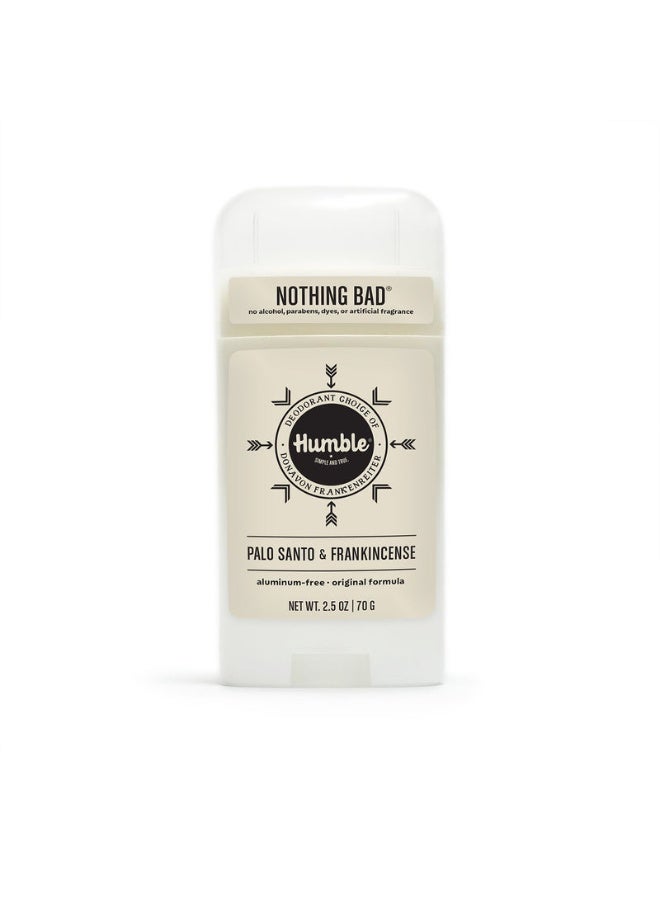 Humble مزيل العرق الخالي من الألمنيوم من هومبل بالو سانتو واللبان 70 جرام - Image 1