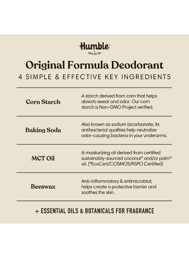 Humble مزيل العرق الخالي من الألمنيوم من هومبل بالو سانتو واللبان 70 جرام - Image 3