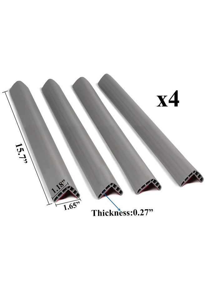 cakuuma LEWINO Stair Edge Protector Edge Bumper Guard Stair Proofing Table Edge Protector for Garage, Cabinet, Fireplace 5.3ft (15.7in*4pcs) - Image 2
