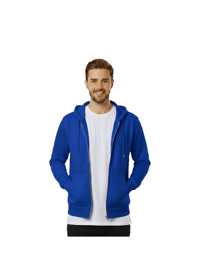PRINTSHOP4ME Men’s Hoodie With Zipper – Cotton Hooded Neck | Long Sleeve With Kangaroo Pocket | Warm Everyday Wear For Travel,Sports,Work,Outdoor Walks And Casual Outfits - Image 1