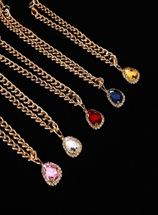 Generic Crystal Pendant Cat Collar Princess Birthday Party Necklace Pet Accessories - Image 4