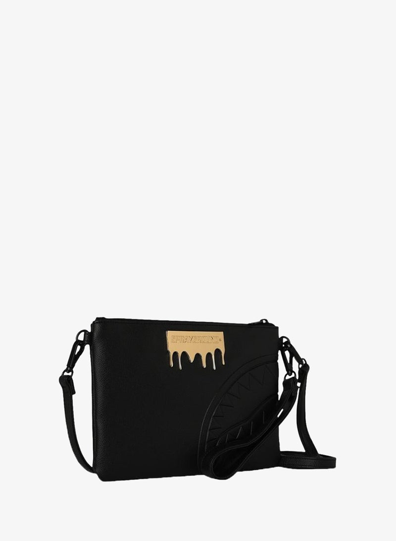 SPRAYGROUND GOLD BRICK LUXE CROSSOVER CLUTCH - Image 2