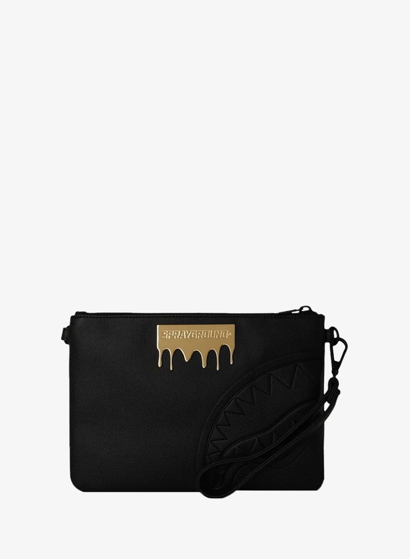 SPRAYGROUND GOLD BRICK LUXE CROSSOVER CLUTCH - Image 3