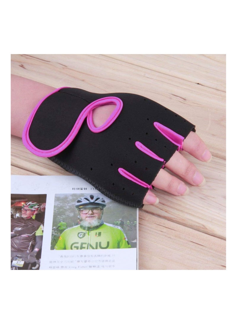 GGOOT Half Finger Training Gloves Sports Mitts Weightlifting Gloves For Men Women Exercise Training Cycling Mitts  - Image 2