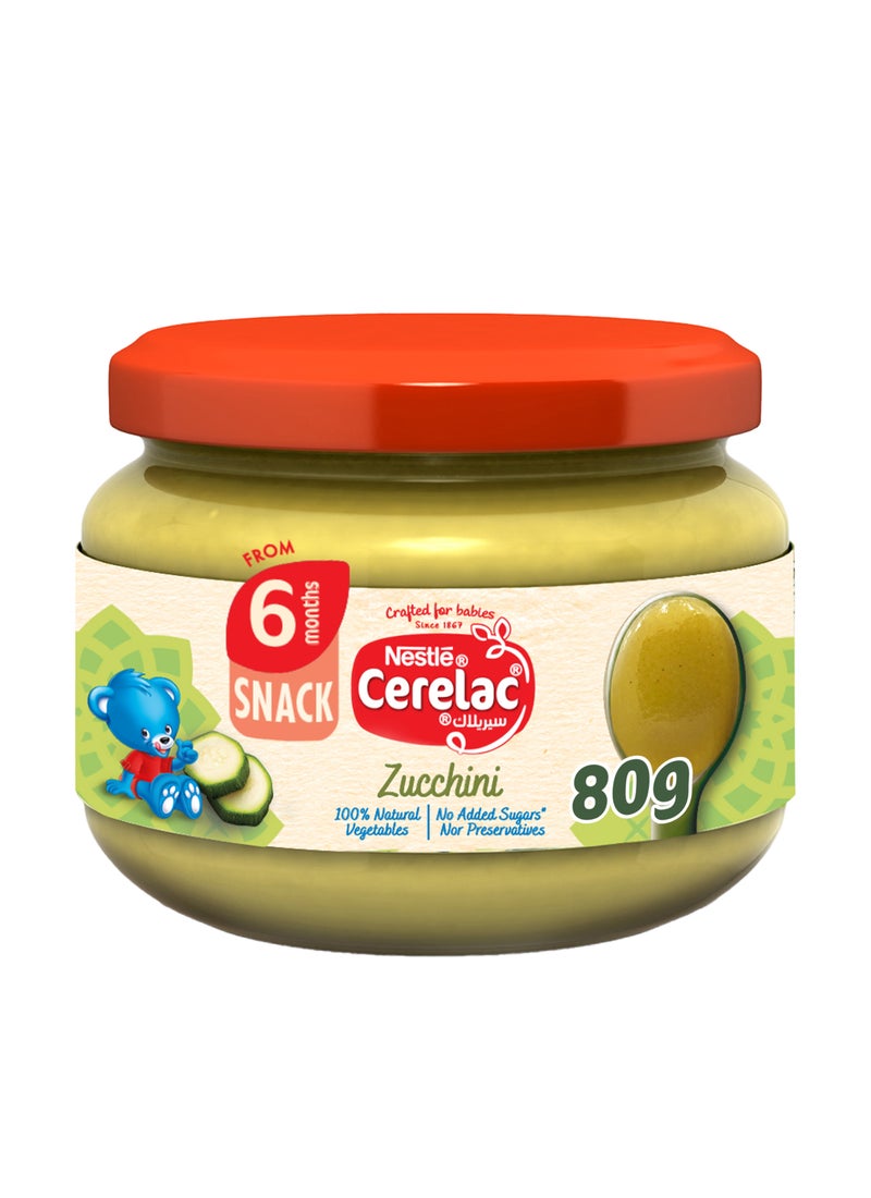 Cerelac Zucchini Vegetable Puree Baby Food (6m+) 80gm - Image 1
