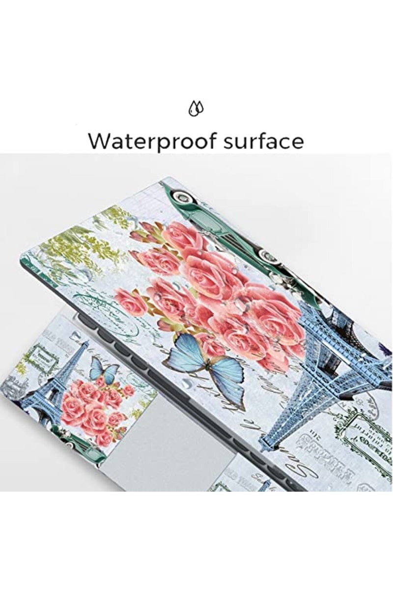 Newplenty Laptop Skin Sticker, 13.3 14 15 15.4 15.6 inch Laptop Skins, Universal Vinyl Decal, Dustproof Scratch Resistant Reusable Cover Protector with Free 2 Wrist Pads - Image 4