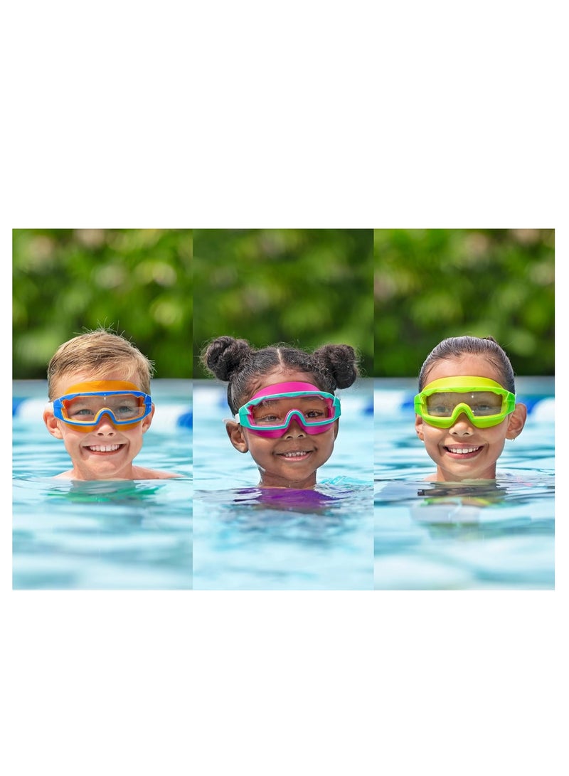 Bestway Hydro Swim Lil Champ Goggles 1Piece - Assorted Color - Image 2
