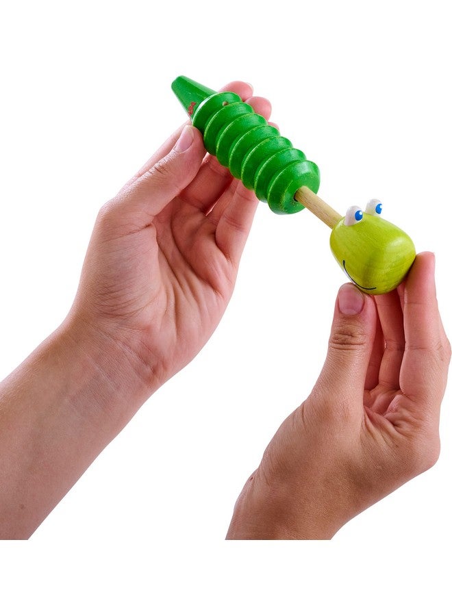 HABA Crocodile Slide Whistle - Wooden Musical Instrument For Ages 2+ - Image 4