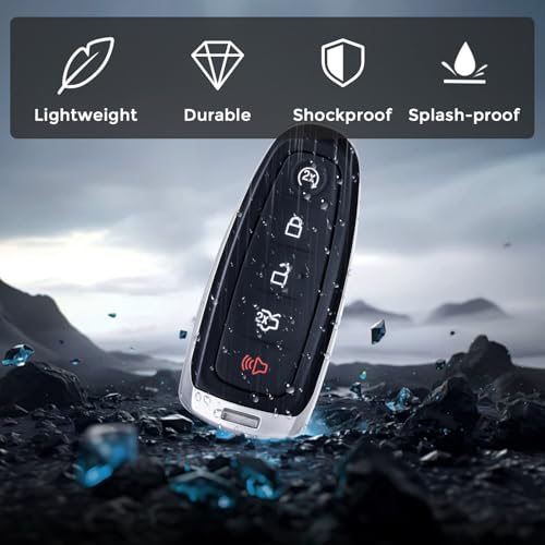 HelloAuto Key Fob Fit for for Ford Explorer Edge 2011-2015, Smart Keyless Entry Remote Start Control for Taurus Focus Expedition Flex 2013-2019 Focus Lincoln MKX MKS MKT Navigator M3N5WY8609 - Image 4