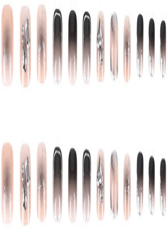 KILLFE Artifical Nails For Women | Reusable | Vibrant | Durable Acrylic Nails | Multicolor (NP-81) - Image 5