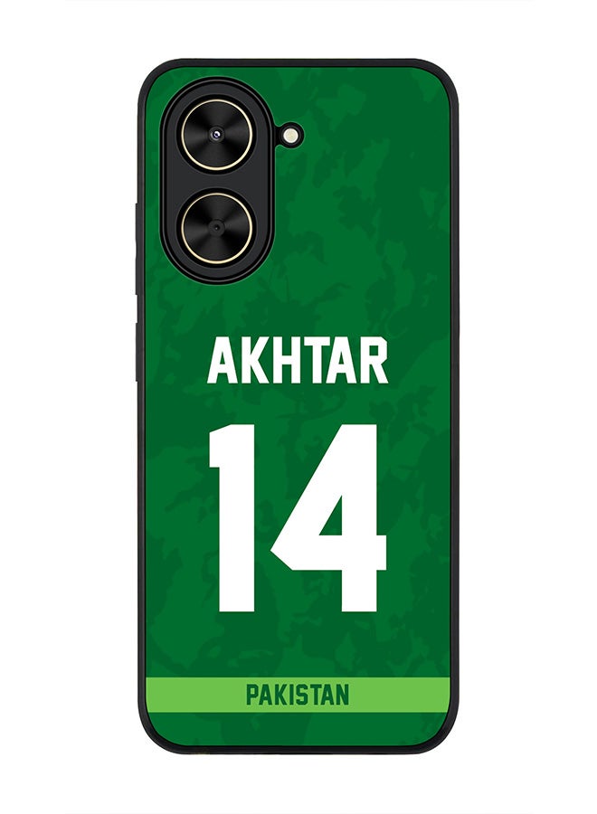 Stylizedd For Xiaomi Poco C71 / Redmi A5 4G Case,Slim fit Camera Protection, Shockproof Thin Phone cover  - Pakistan Shoaib Akhtar, Jersey No 14