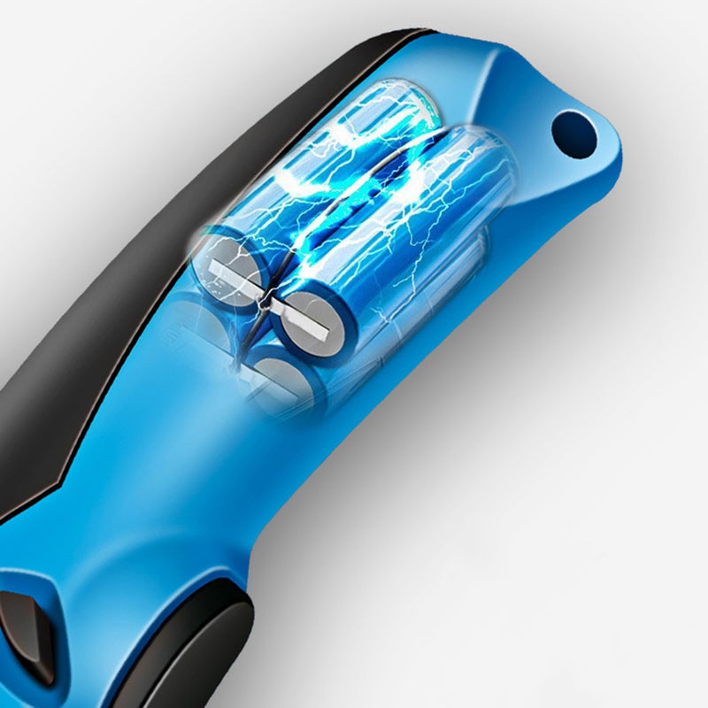 Multipurpose Rechargeable Electric Scissors Wireless 3.6V Battery Cutter Cloth Carpet PVC Leather Cutting Tools Cordless Sewing Shear Double - Image 2