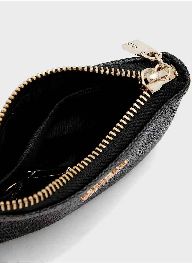 GUESS Laurel Zip Around Pouch