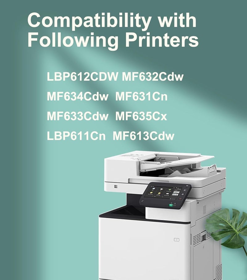 Compatible For Canon Crg-045H 045H 045 Toner Cartridge For Canon I-Sensys Mf635Cx Lbp613Cdw Lbp611Cn Mf631Cn Mf633Cdw Imageclass Mf632Cdw Mf634Cdw Lbp612Cdw - Image 2