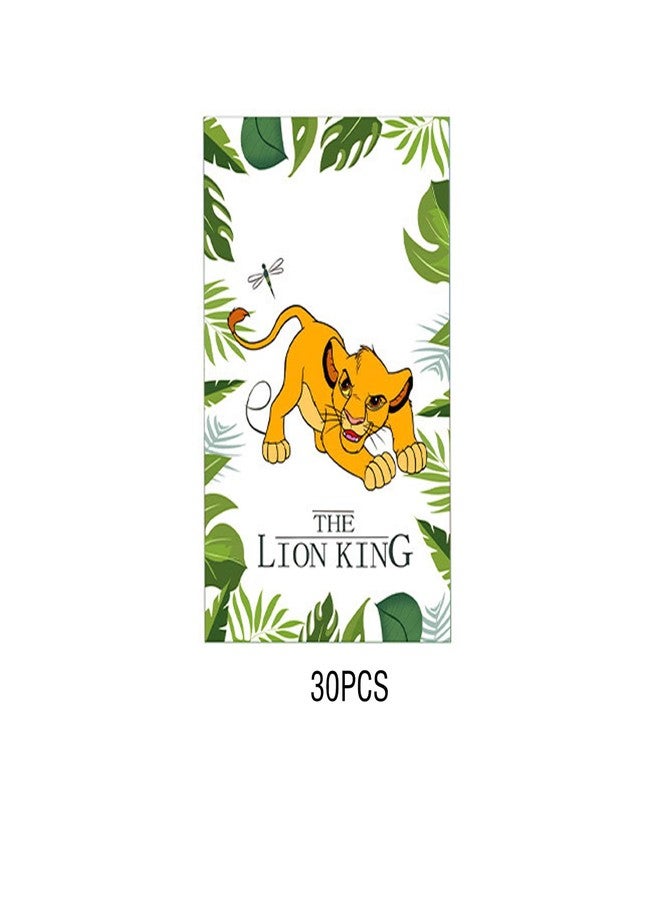 ALLPICK Lion Shaped Party Gift Bags 30PCS - Goodie Treat Bags for Boys Girls Birthday Safari Animal Theme Party Favors - Image 4