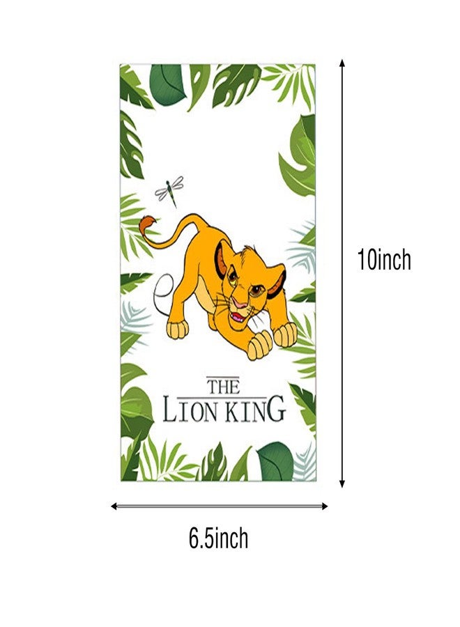 ALLPICK Lion Shaped Party Gift Bags 30PCS - Goodie Treat Bags for Boys Girls Birthday Safari Animal Theme Party Favors - Image 3