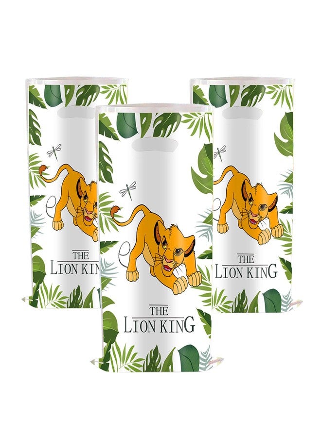 ALLPICK Lion Shaped Party Gift Bags 30PCS - Goodie Treat Bags for Boys Girls Birthday Safari Animal Theme Party Favors - Image 5