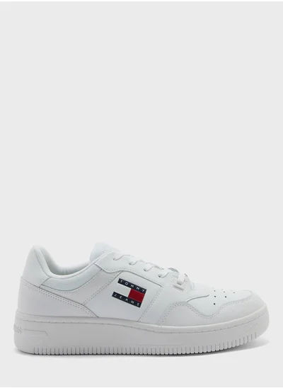 TOMMY JEANS ESSENTIAL RETRO BASKETBALL TRAINERS