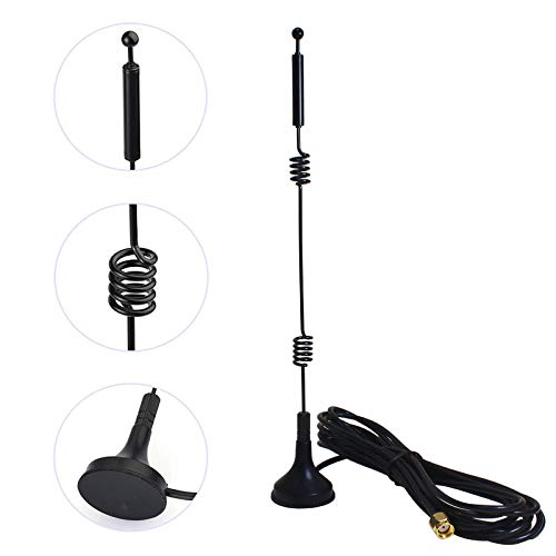 eifagur Dual Band Long Range WiFi Antenna (4-Pack), Eifagur 9dbi 2.4GHZ 5GHZ 5.8GHZ RP-SMA Connector with Magnetic Base for IP Camera WiFi Router Computer Network Devices Wireless Range Extender - Image 2