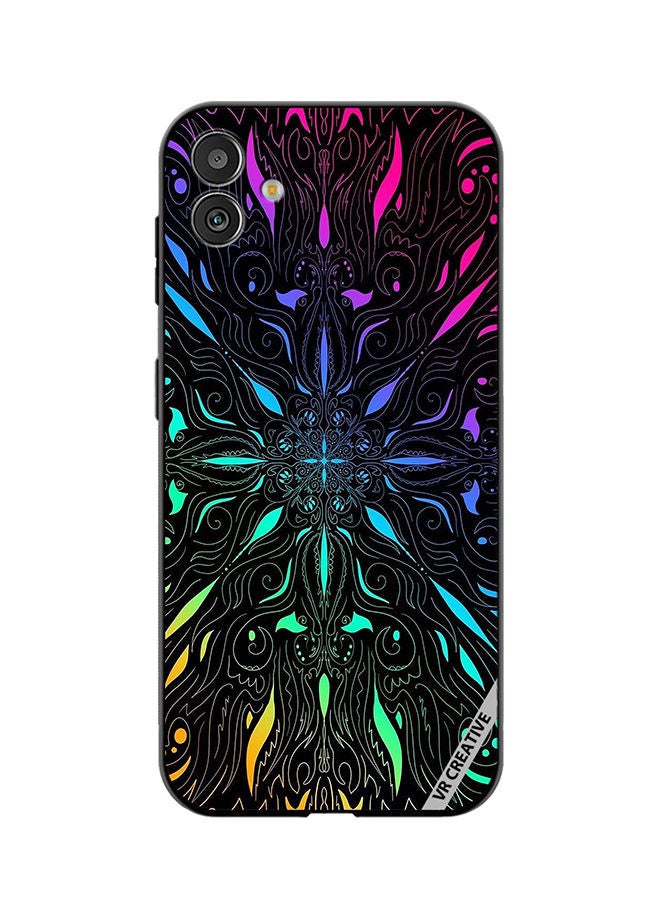 VR CREATIVE Protective Case Cover For Samsung Galaxy M13 5G Mandala Design Multicolour - Image 1