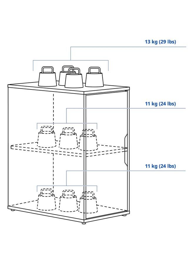 erorex Storage Unit, Dark Grey, 36X70 Cm - Image 5