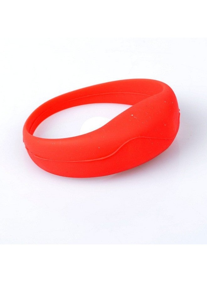 Concert Bar Atmosphere Remote Control Luminous Bracelet Enterprise Annual Meeting Lottery Voice Control Led Aid Luminous Bracelet-Color:Button Style Red  - Image 1