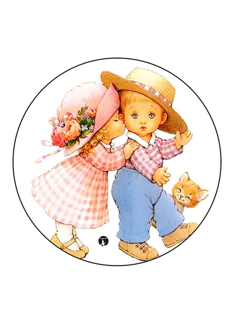 RKN Vintage Art Printed Fridge Magnet Multicolour - Image 2