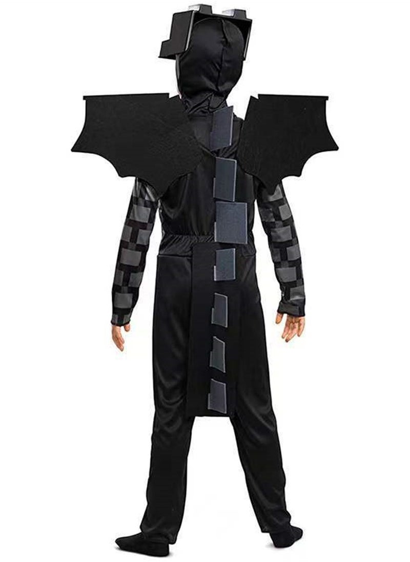 null - Children's minecraft game clothing Minecraft costumes cosplay costumes classic dragon performance costumes - Image 1