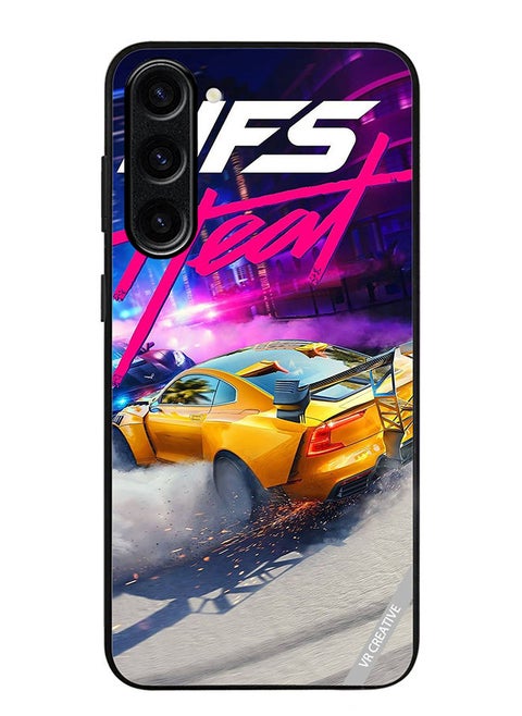Protective Case Cover For Samsung Galaxy S23 Plus Nfs Design Multicolour