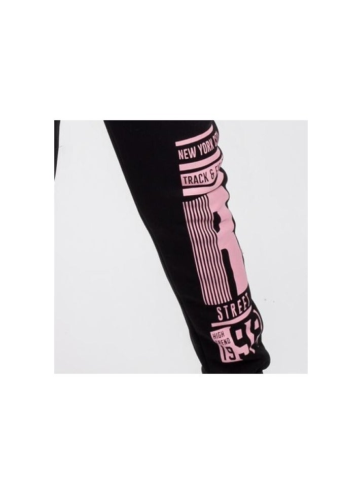 تشويس مجموعة ملابس لندن بيجامة اولادي - اسود - روز كود 194 - Image 3