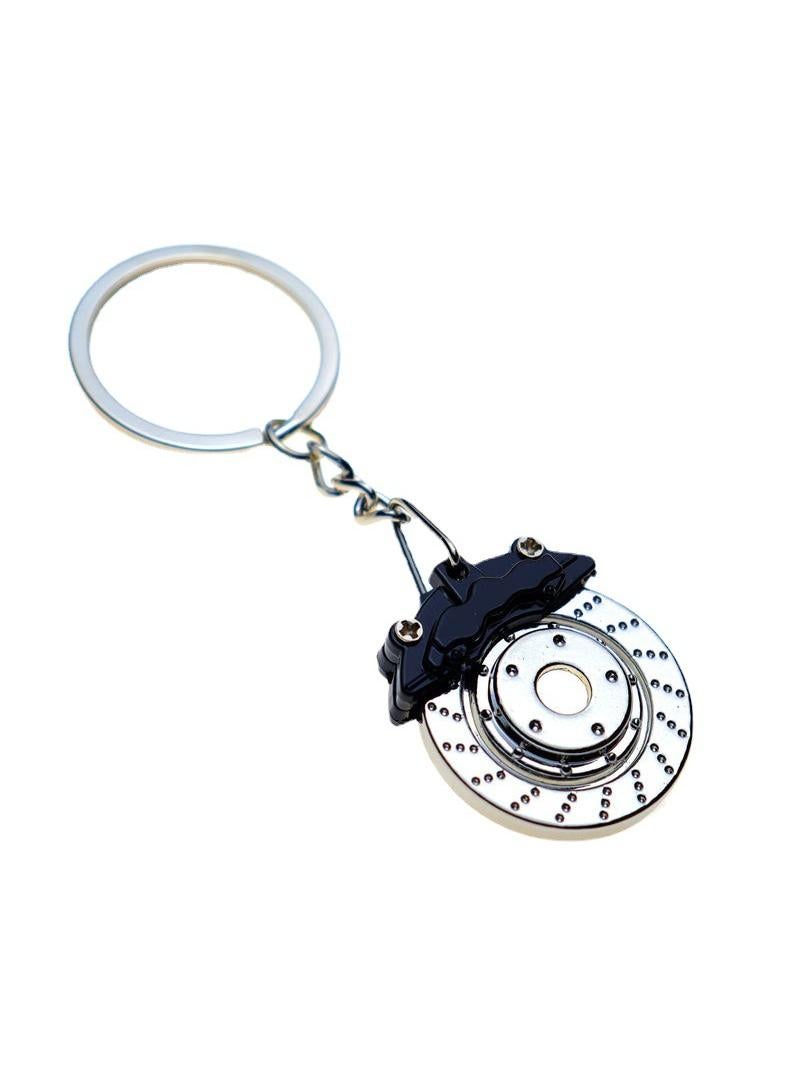 general 6-Piece Zinc Alloy 3D Brake Rotor Keychain Set - Image 3