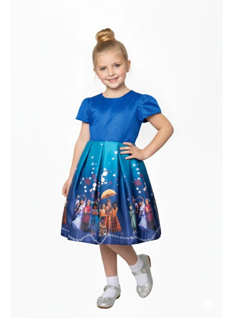 D'Daniela Printed Character Dress