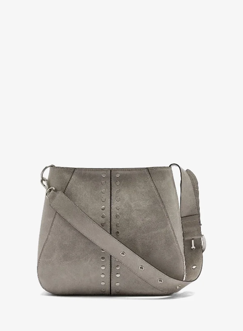 بارفوا حقيبة كتف مع ترصيع